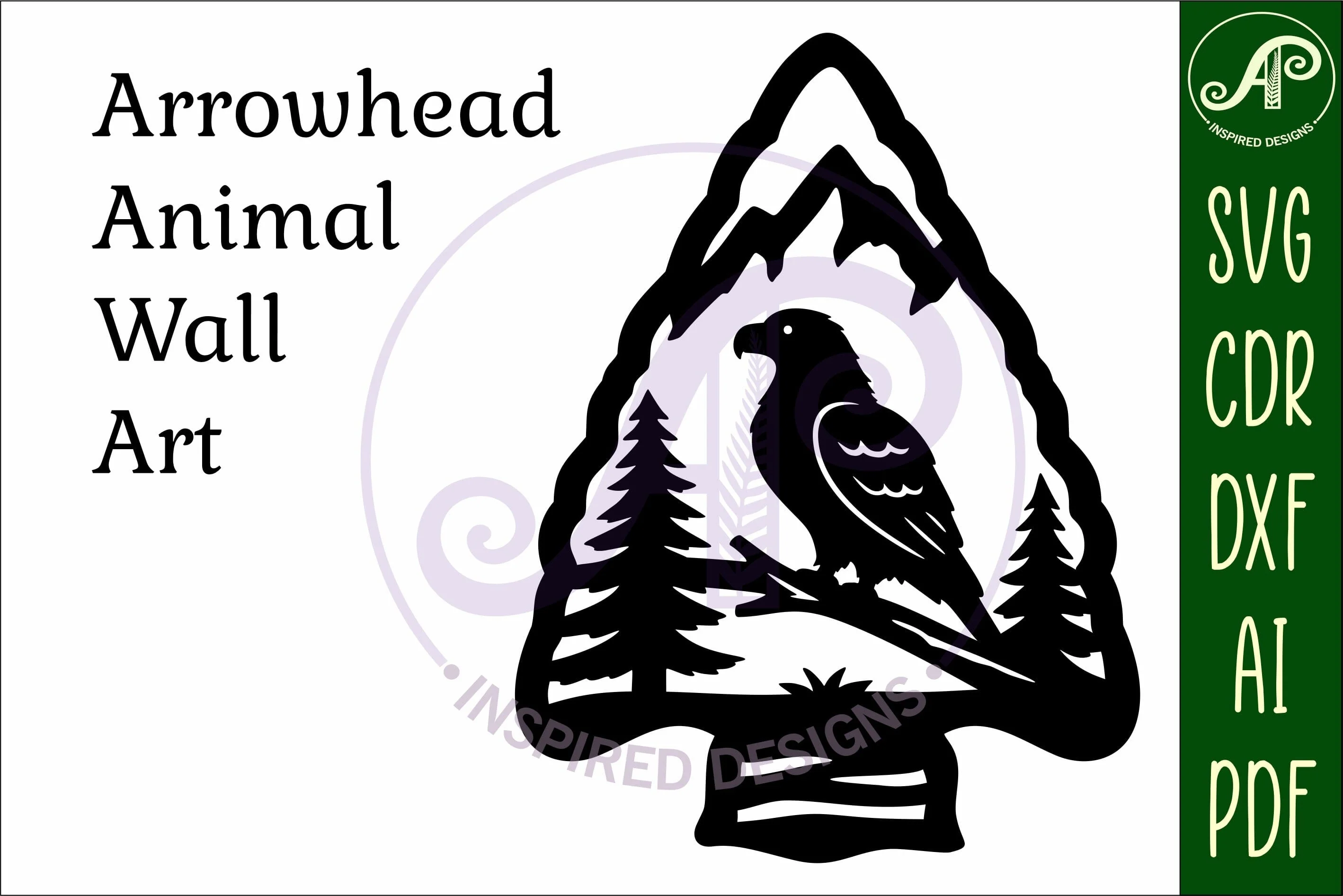 Arrowhead Eagle animal wall sign - Image 5