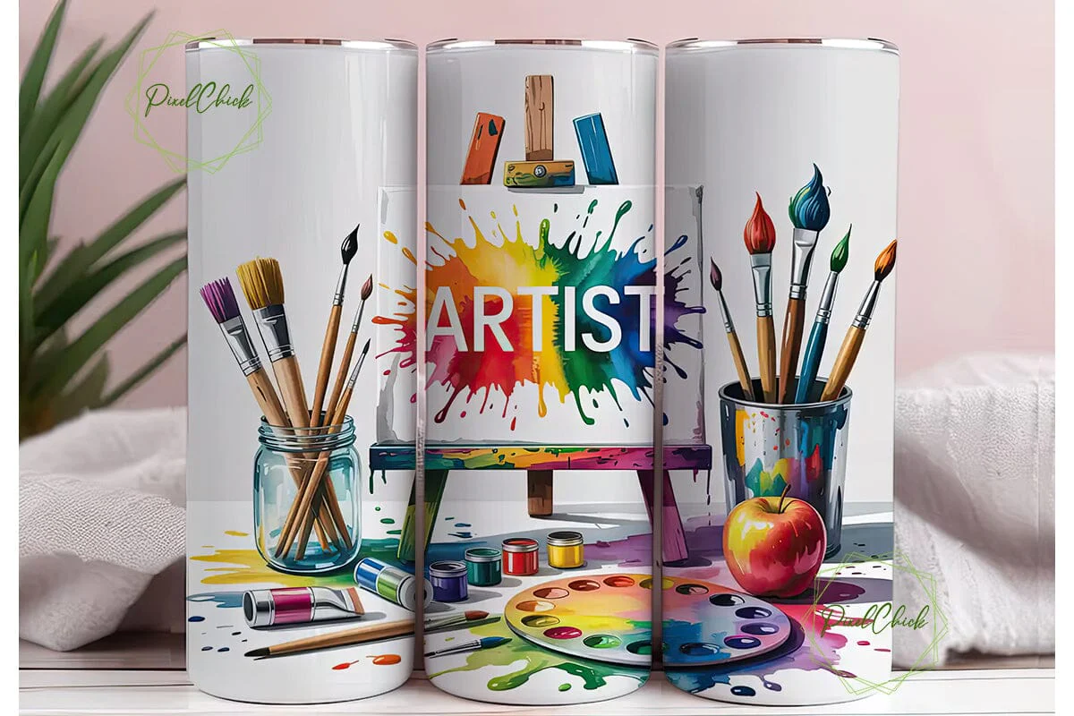 Artist Tumbler Wrap 20oz - Image 3
