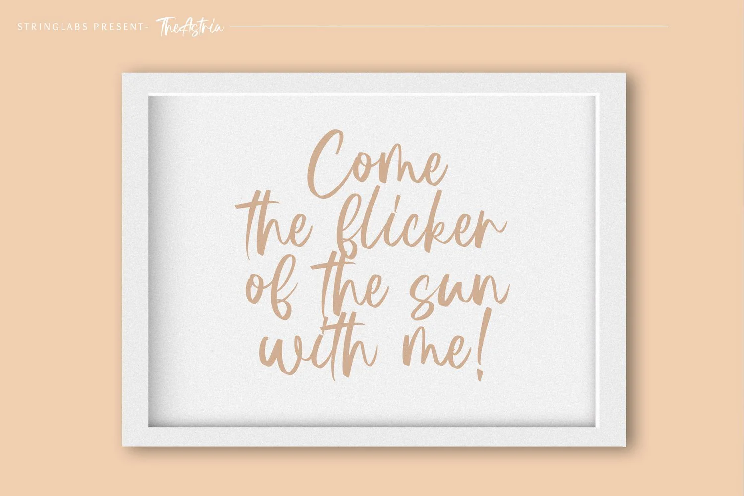 Astria - Handwritten Font - Image 6