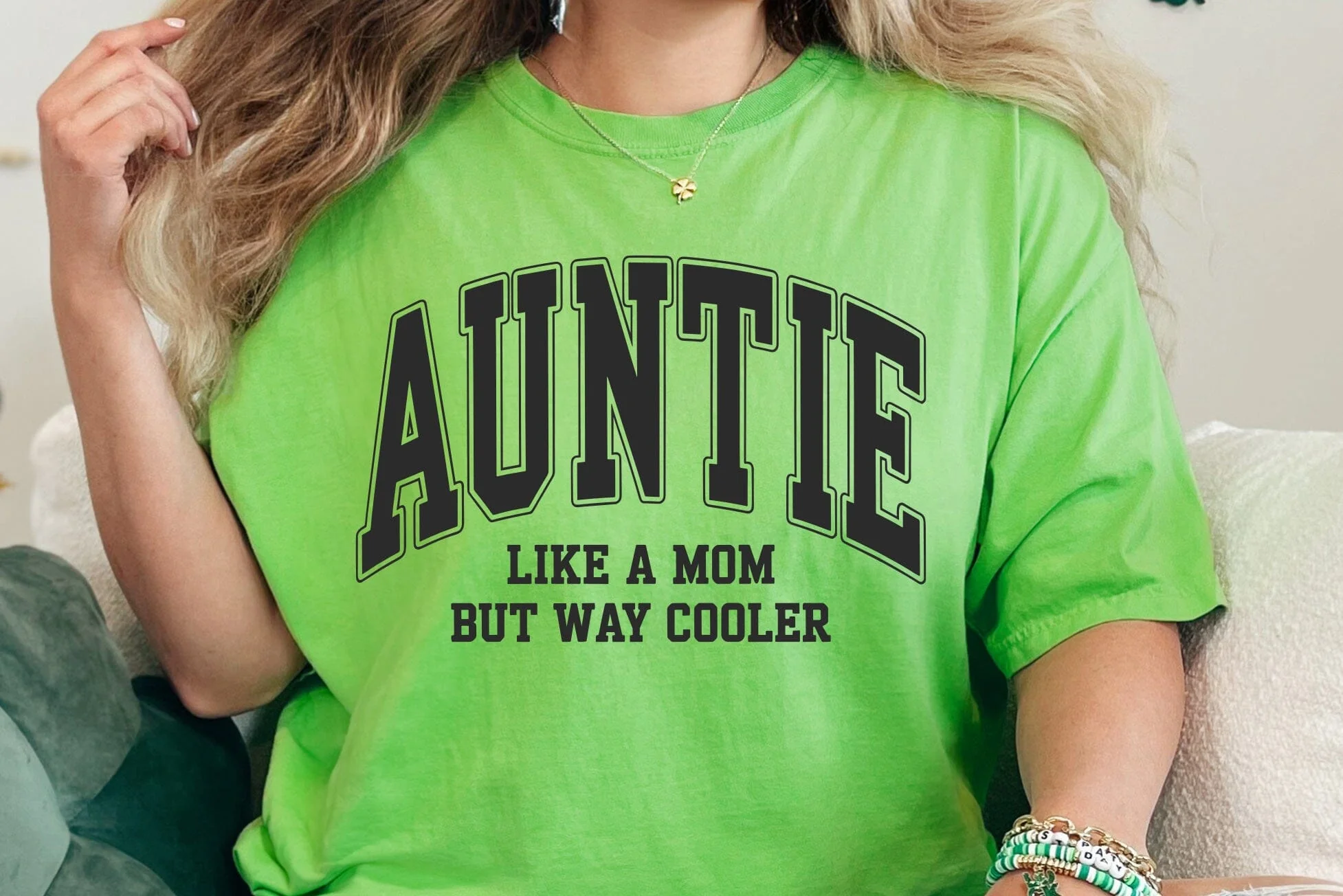 Auntie Like A Mom But Way Cooler SVG, PNG, Cricut, Silhouette - Image 3