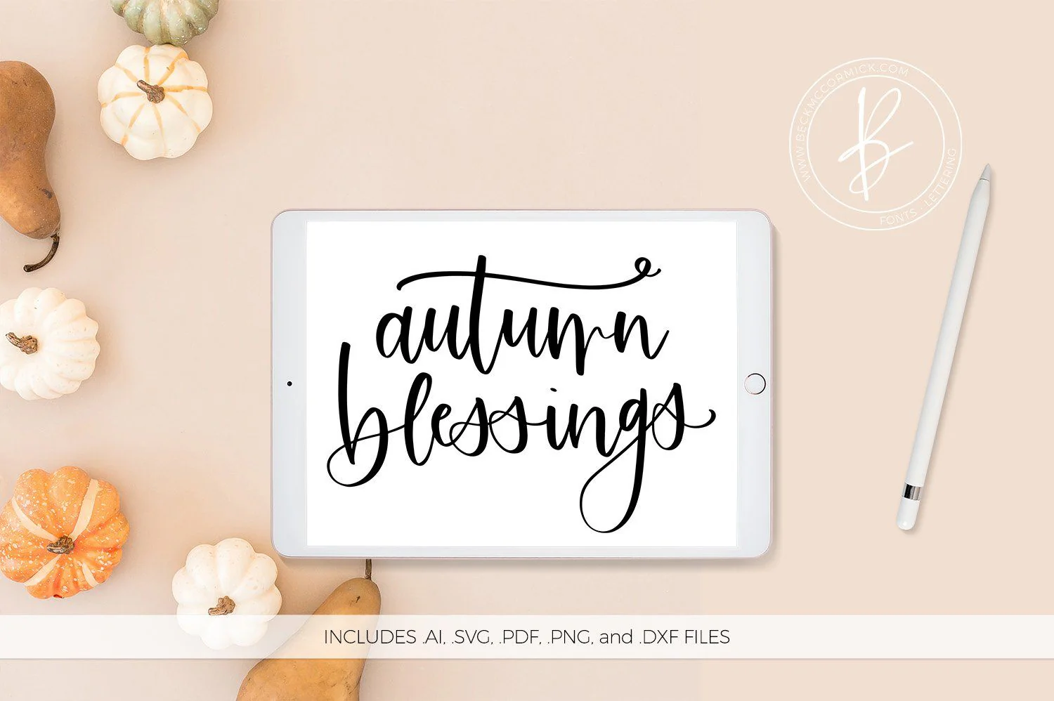 Autumn Blessings SVG - Image 2