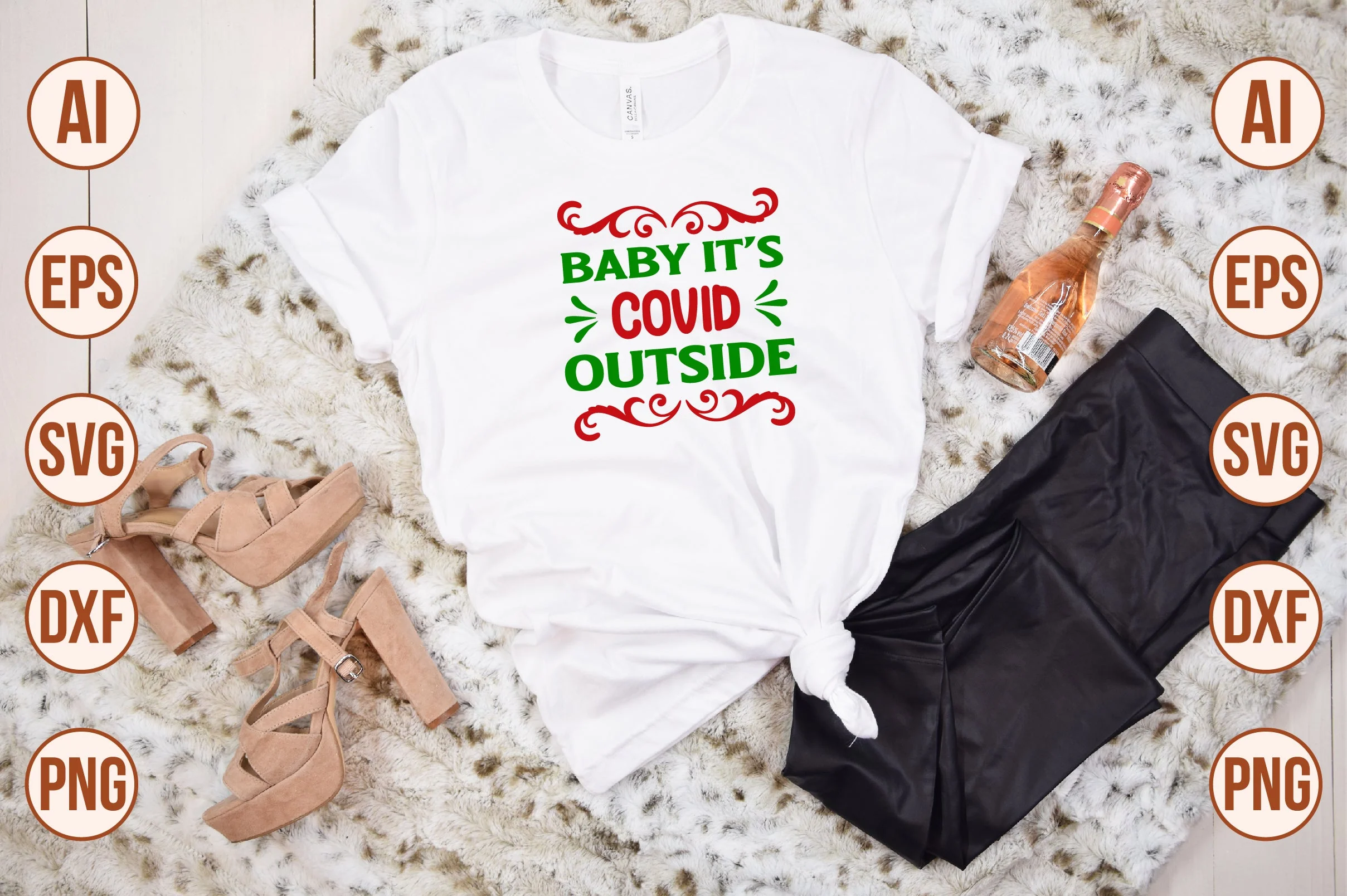 baby it's covid outside-svg - Image 2