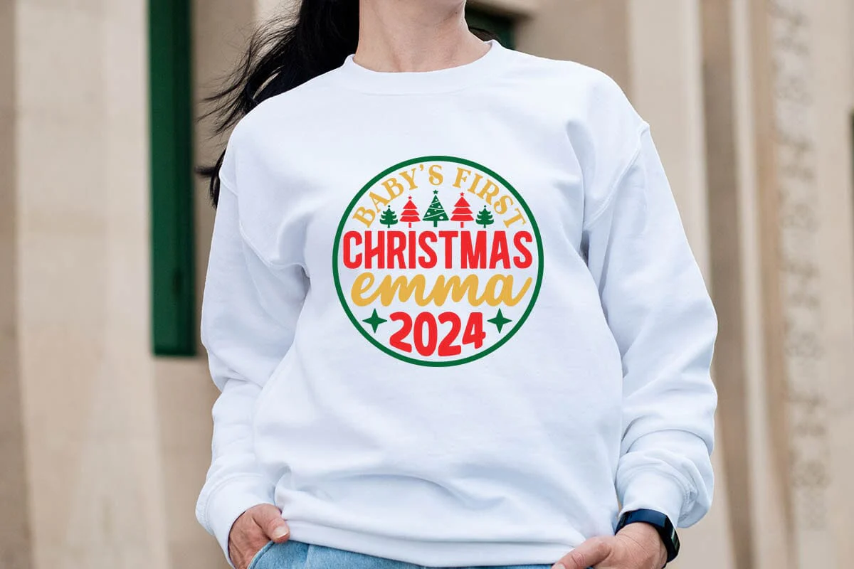Babys First Christmas Emma 2024