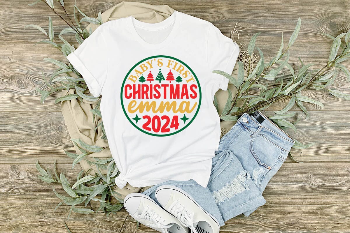 Babys First Christmas Emma 2024 - Image 2