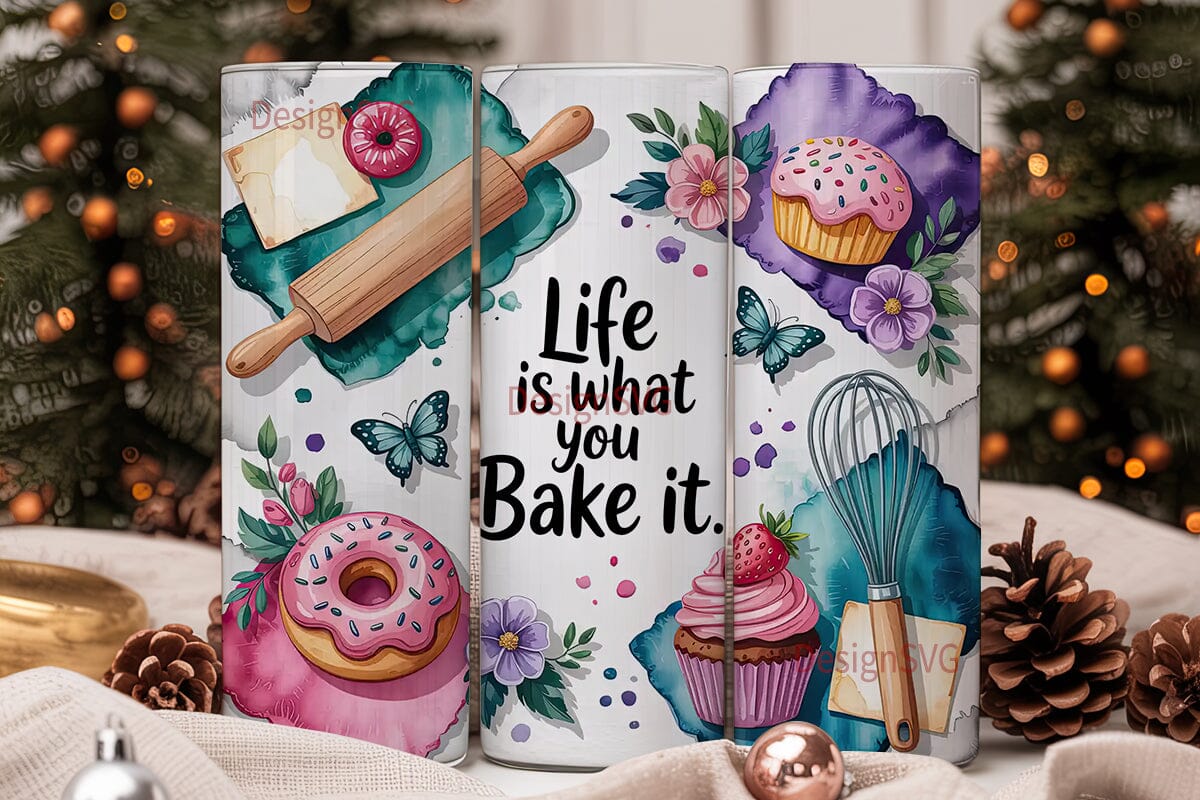Baking Life 20oz Tumbler Wrap - Image 2