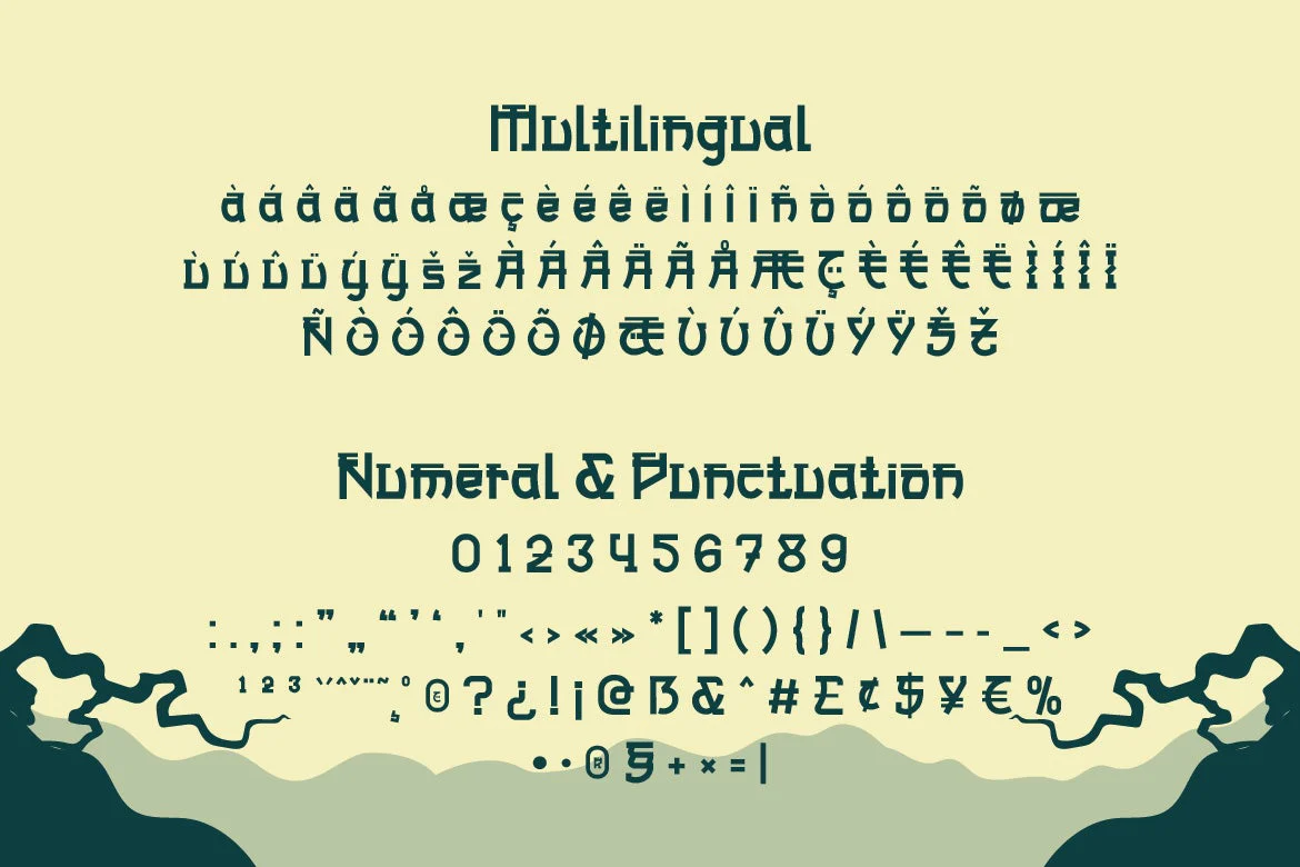 Bamida Faux Japanese Font - Image 8