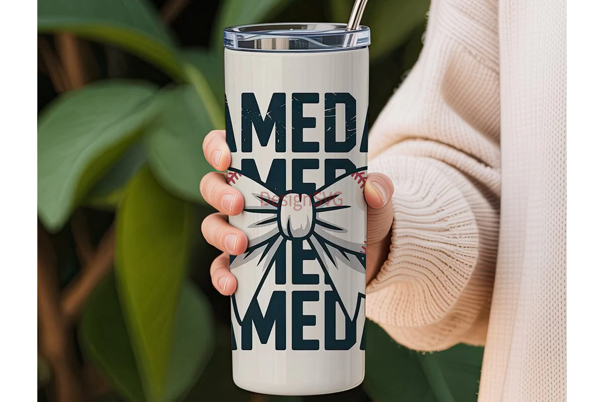 Baseball Game Day 20oz Tumbler - Image 3