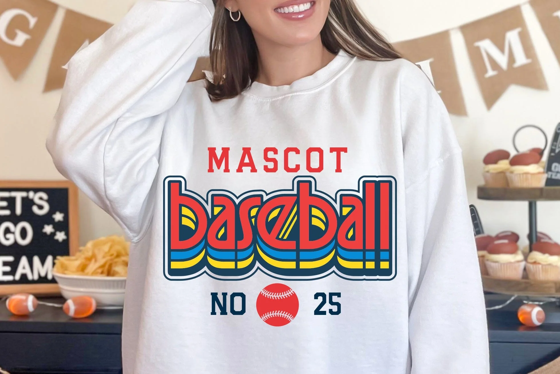 Baseball Team SVG Bundle, Shirt Template, Cricut Silhouette, Baseball Template Bundle - Image 7