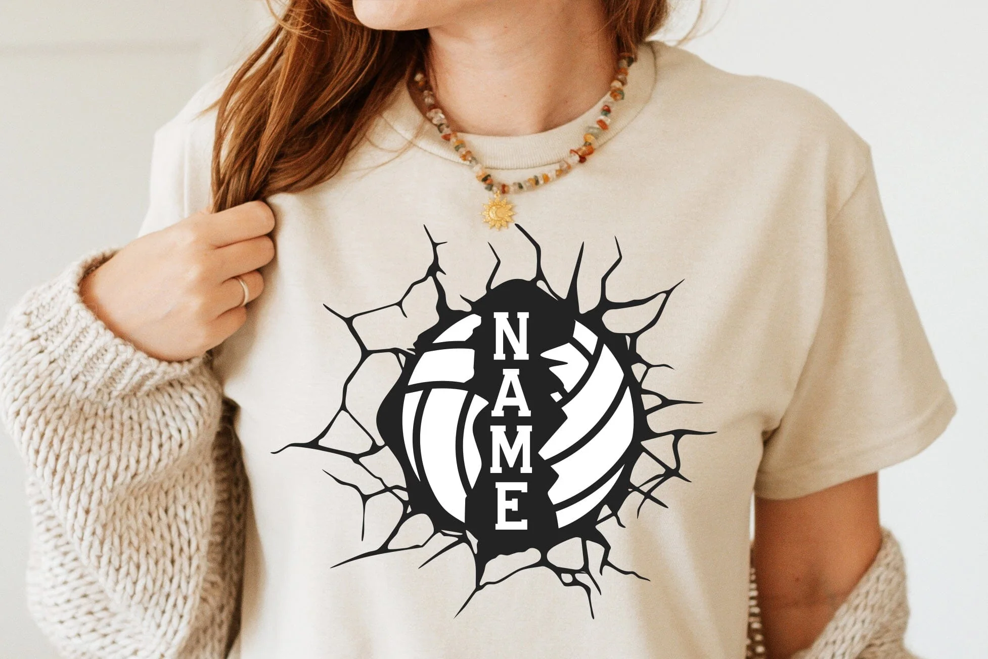 Basketball Name Svg, Soccer Ball Name, Softball Name, Volleyball Name, Baseball Name, Pickleball Name, Team Name Svg, Sports Svg - Image 6