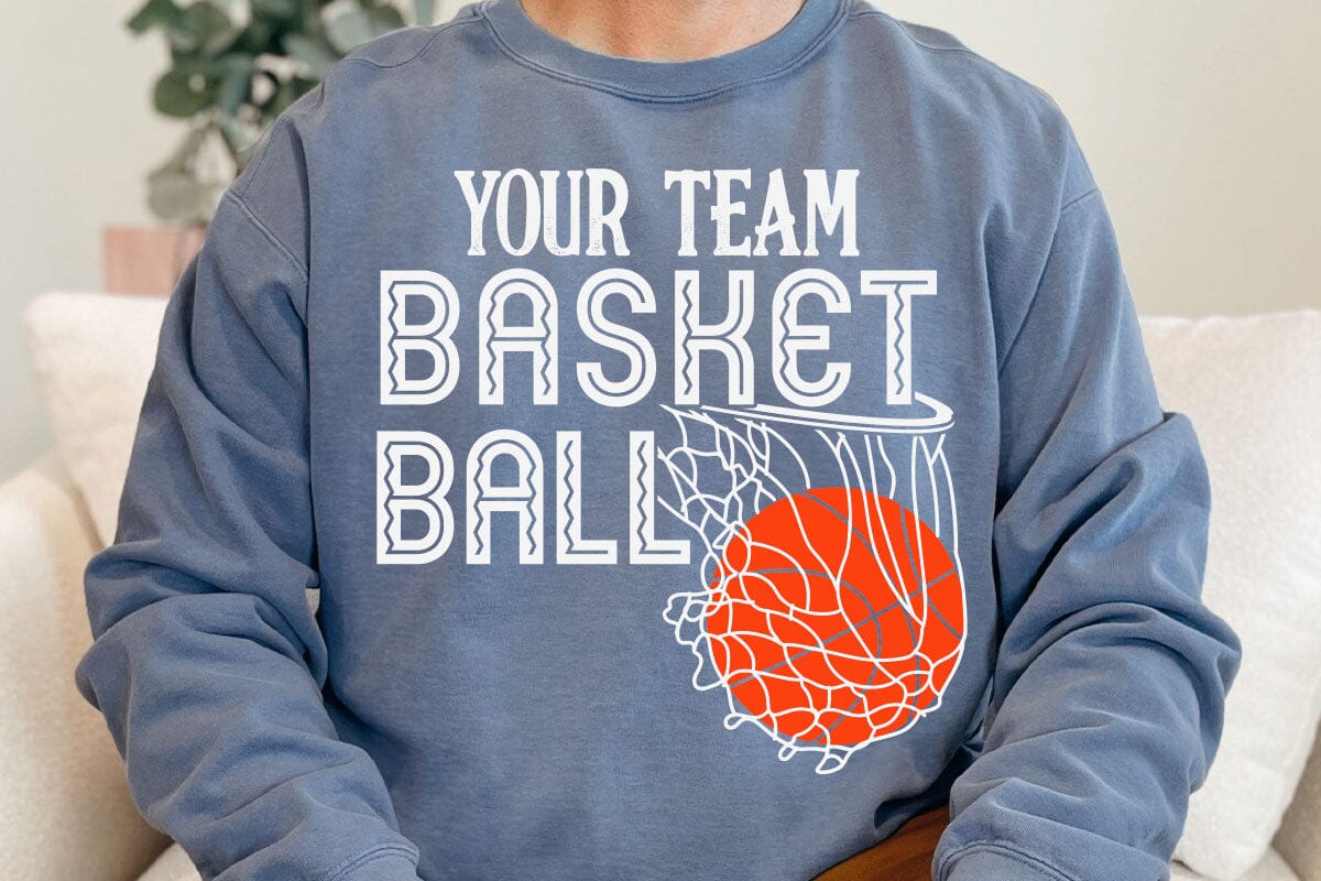 Basketball Team Svg, Team Shirts, Basketball Svg Designs, Basketball Svg, Svg Designs, Basketball Logo, Svg for Cricut, Basketball Mom Svg - Image 8