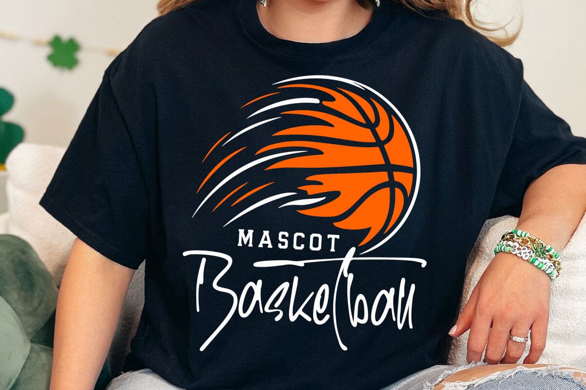 Basketball Team Svg, Team Shirts, Basketball Svg Designs, Basketball Svg, Svg Designs, Basketball Logo, Svg for Cricut, Basketball Mom Svg - Image 5