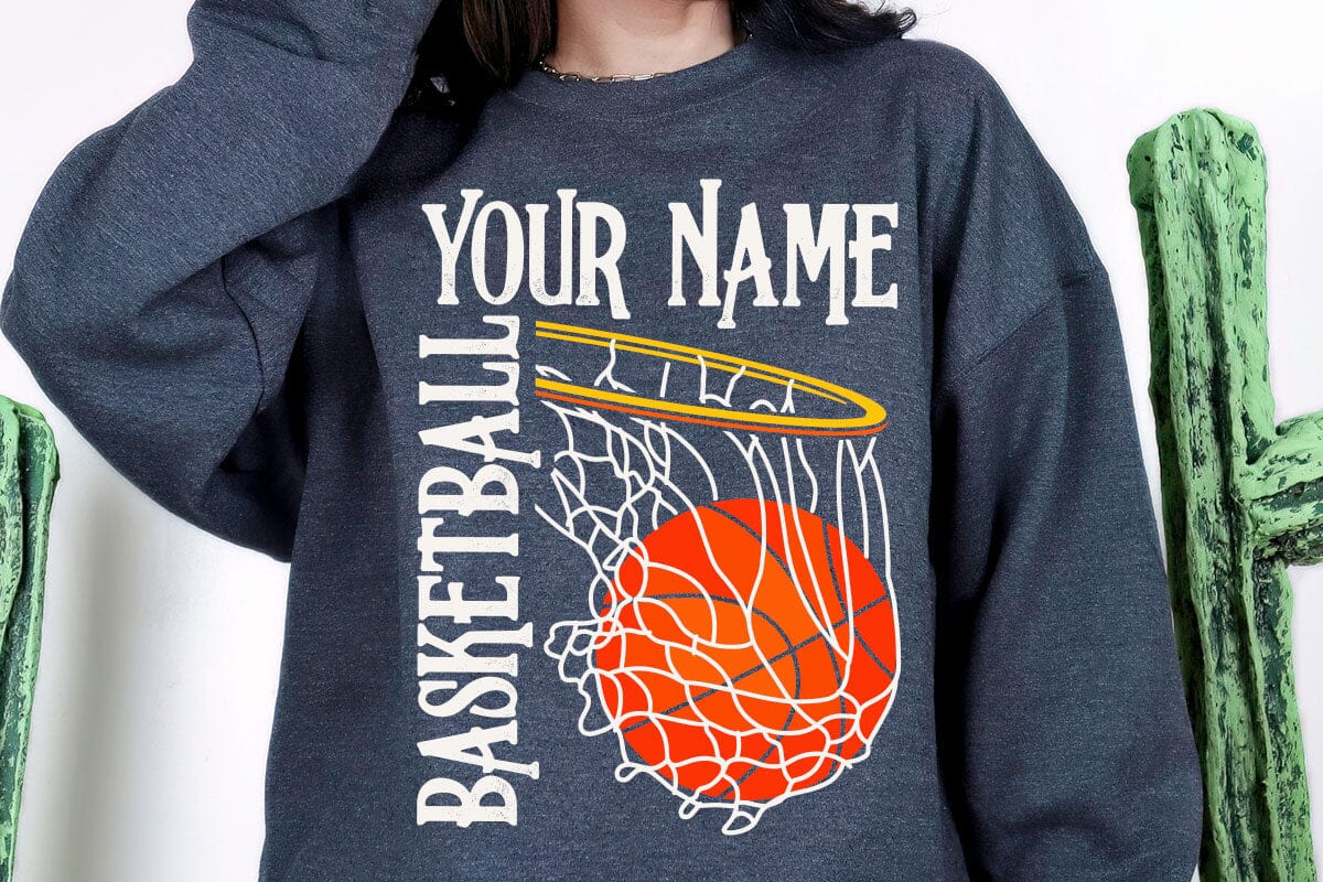 Basketball Team Svg, Team Shirts, Basketball Svg Designs, Basketball Svg, Svg Designs, Basketball Logo, Svg for Cricut, Basketball Mom Svg - Image 4