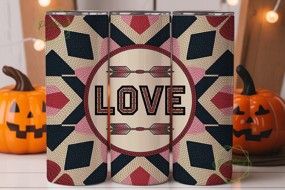 Beaded Love Tumbler Wrap - Image 2