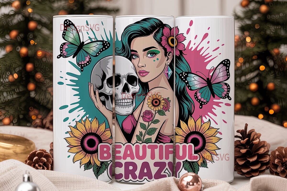 Beautiful Crazy Tumbler Wrap - Image 2