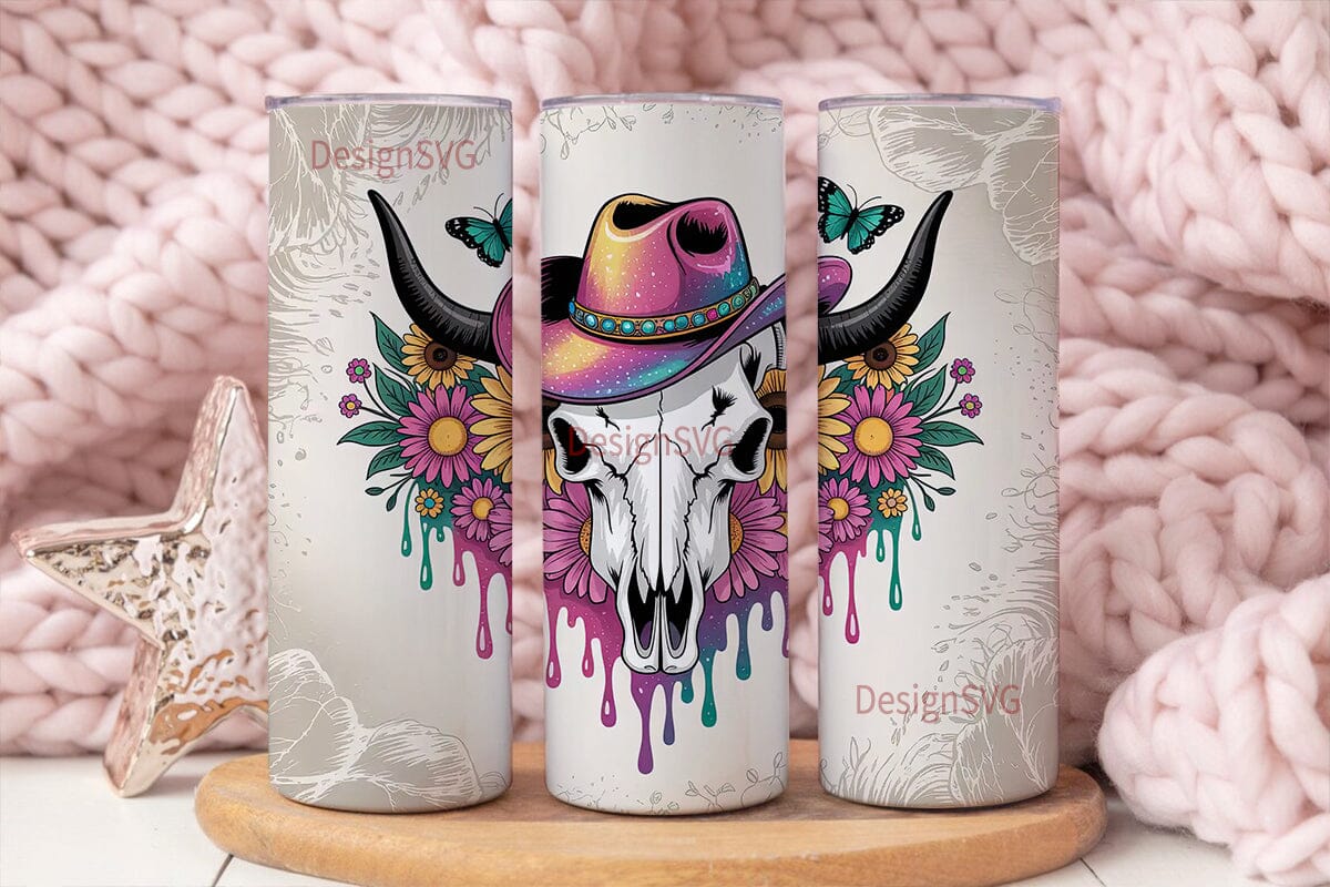 Beautiful Soul Cowgirl 20oz Tumbler Wrap