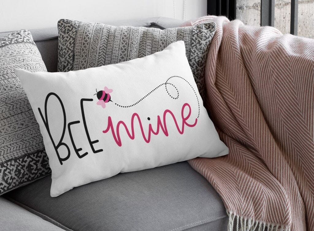 Bee Mine SVG - Valentine's Day Bee Cut File - Image 2