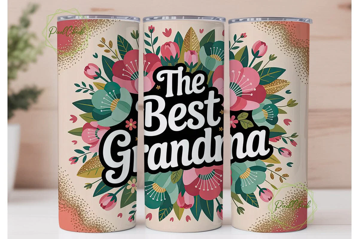 Best Grandma 20oz Tumbler Wrap