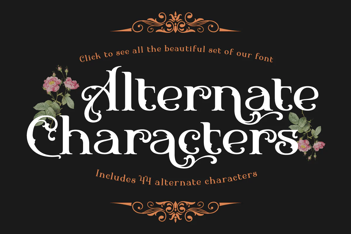 BIFASER – Victorian Font - Image 9