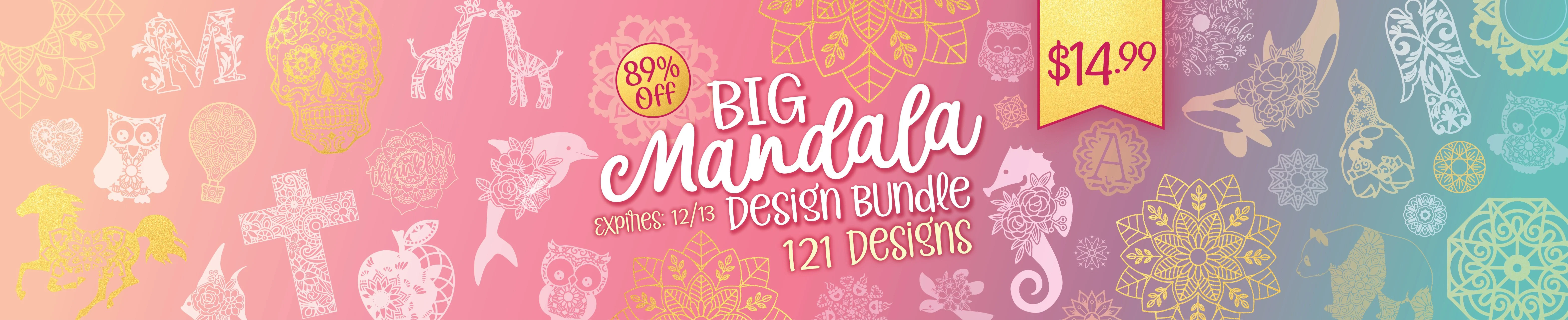 Big Mandala Design Bundle - Image 2