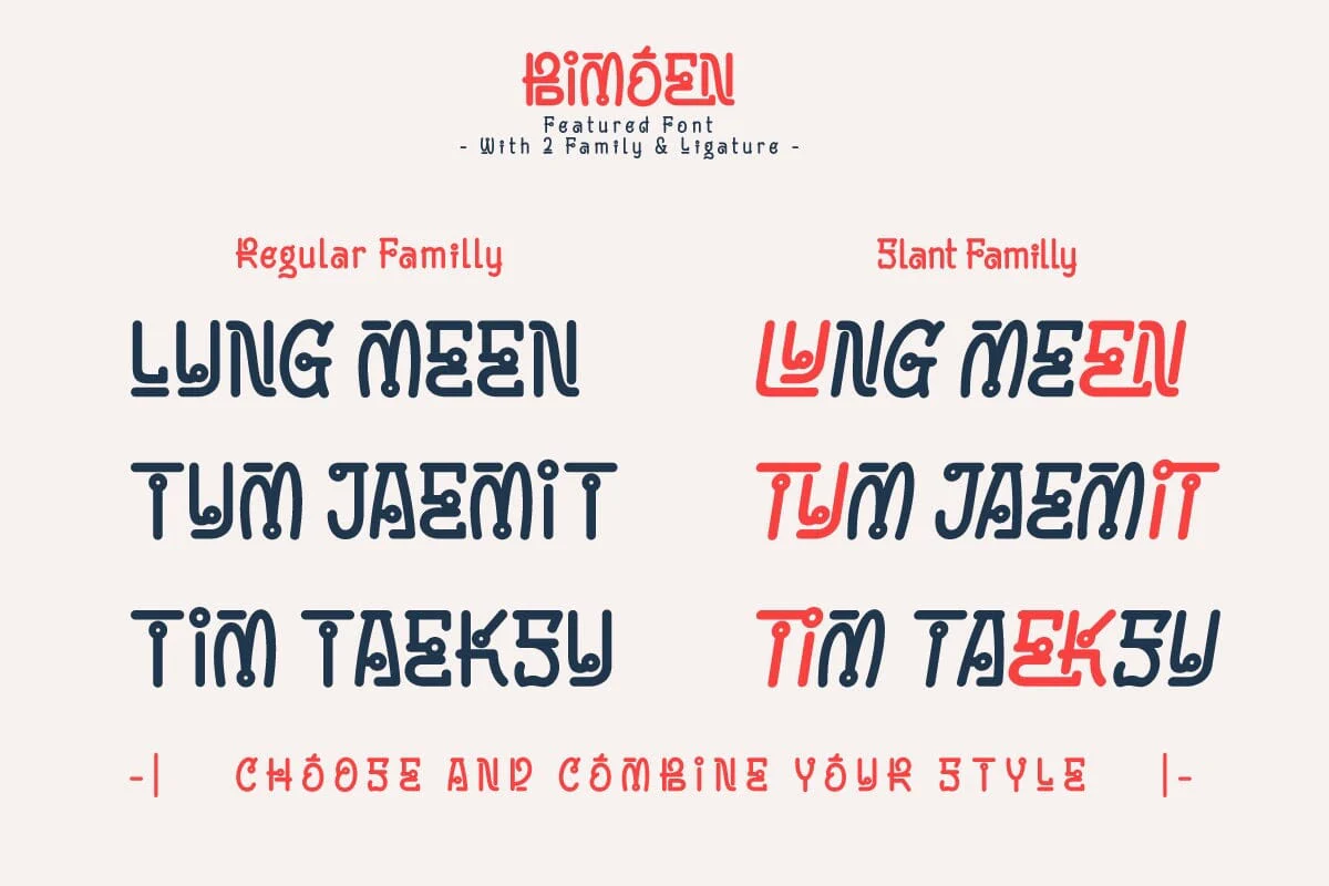 Bimoen - Korean Style Font - Image 2