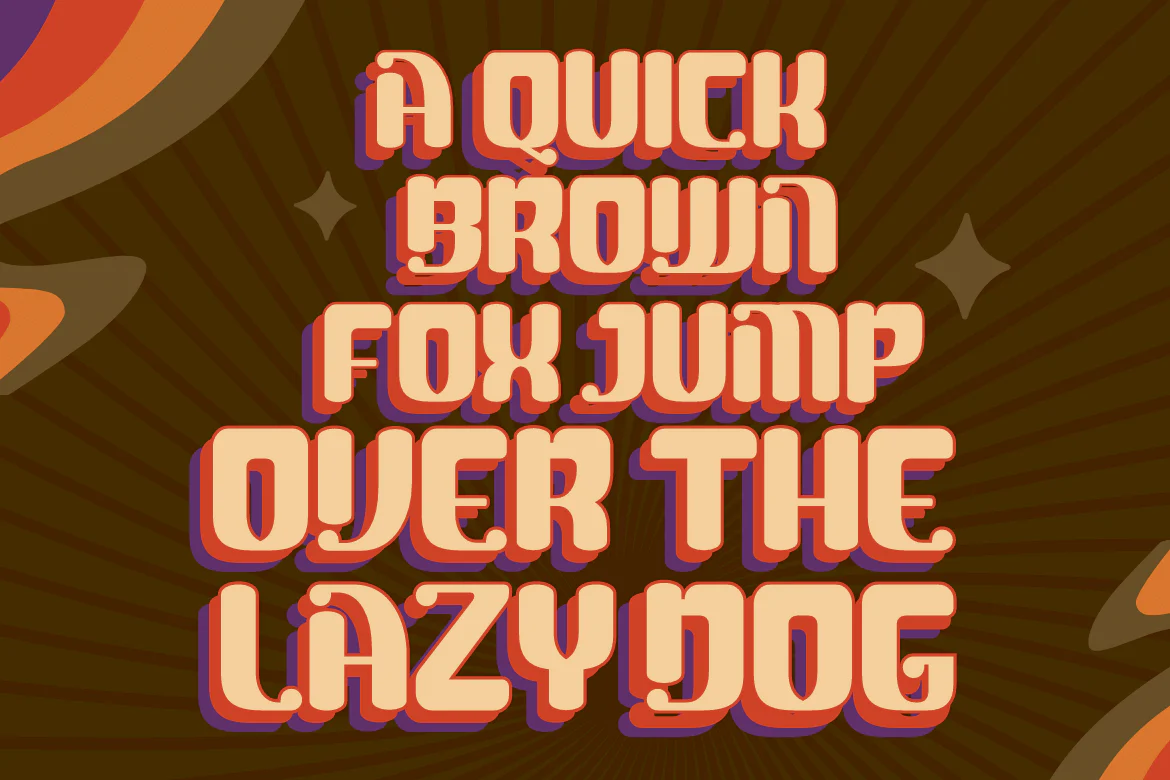 Blagak | Groovy Retro Font - Image 9