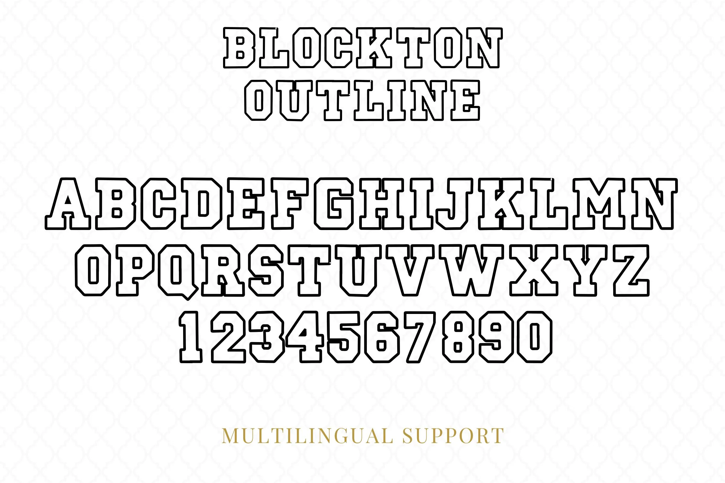 Blockton Outline - Image 9