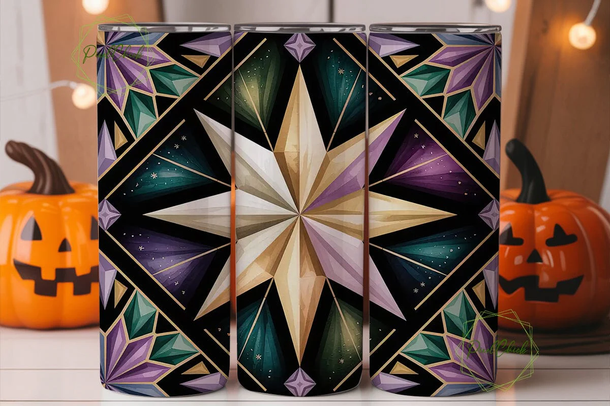 Bohemian Tribal Tumbler Wrap PNG - Image 2