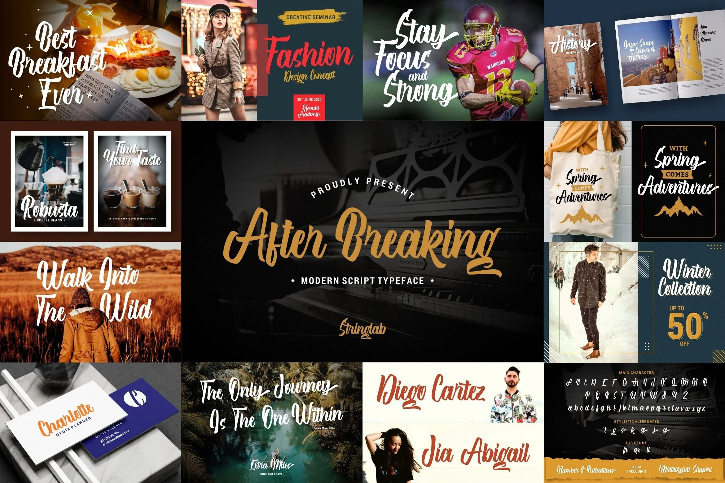 Bold Script Font Bundle Vol 6 - Image 2