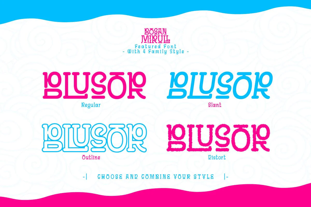 Bosan Mirull - Korean Style Font - Image 10