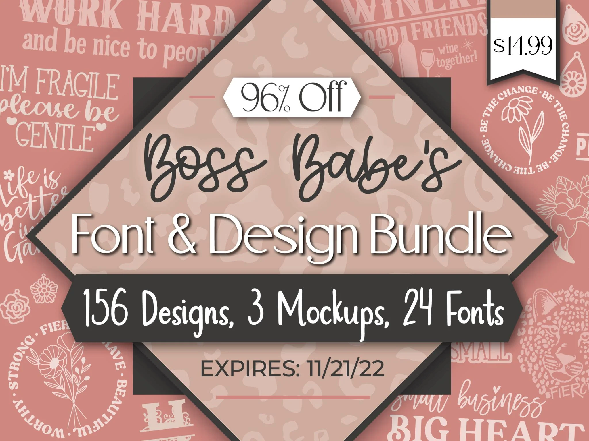 Boss Babe's Font and Design Bundle