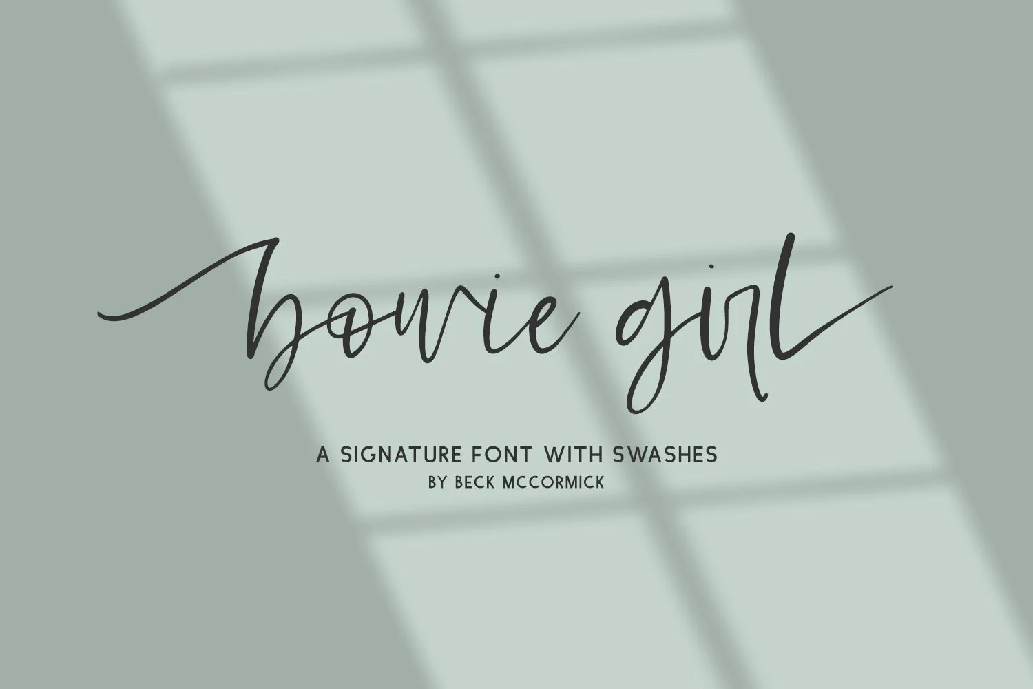 Bowie Girl Script
