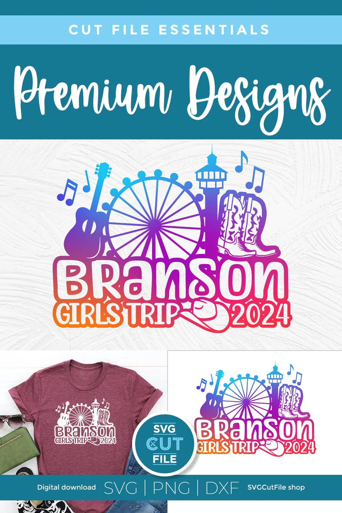 Branson Girls Trip svg, 2024 Branson MO svg-Girls vacation with Friends - Image 5