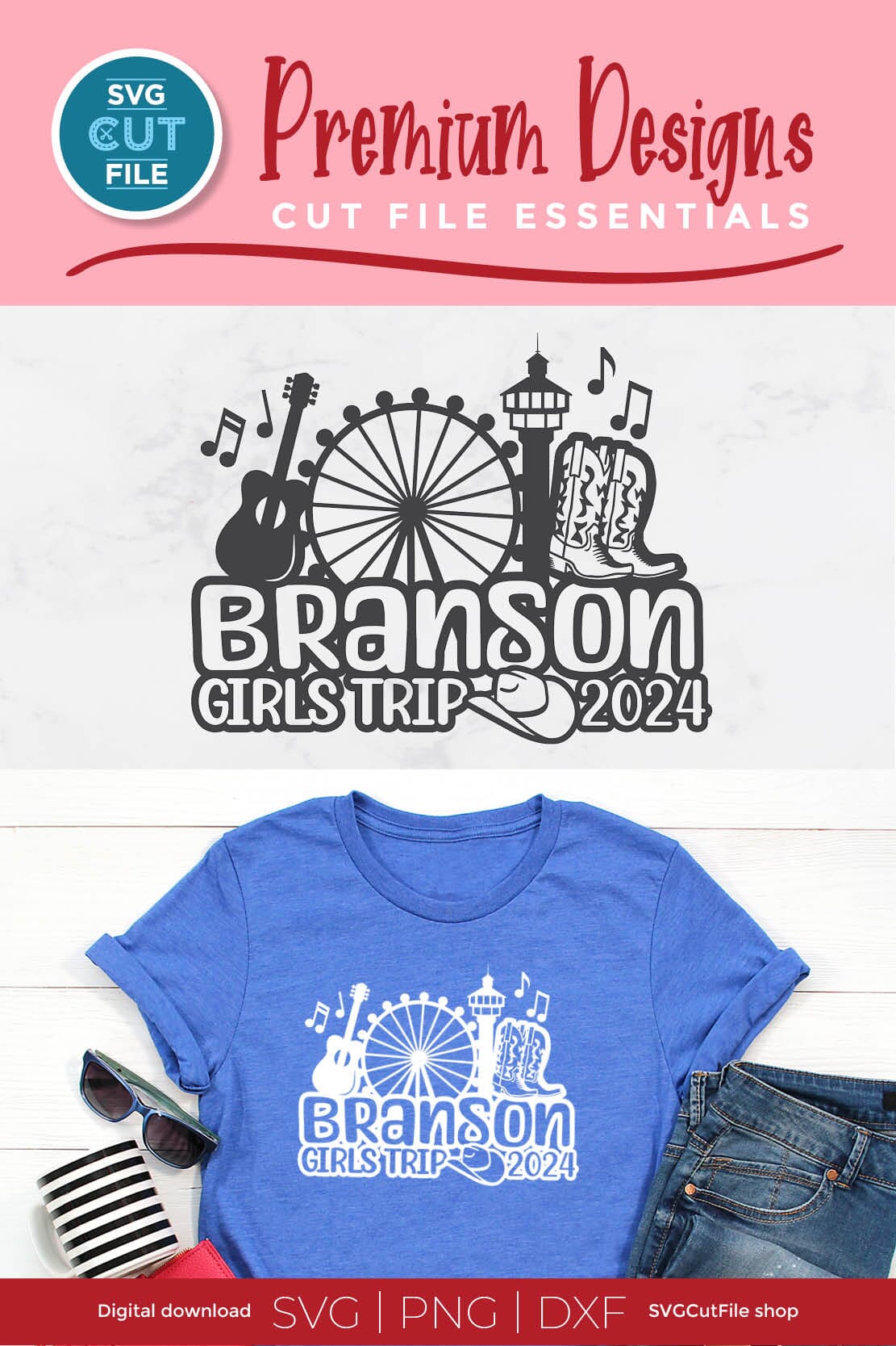 Branson Girls Trip svg, 2024 Branson MO svg-Girls vacation with Friends - Image 6