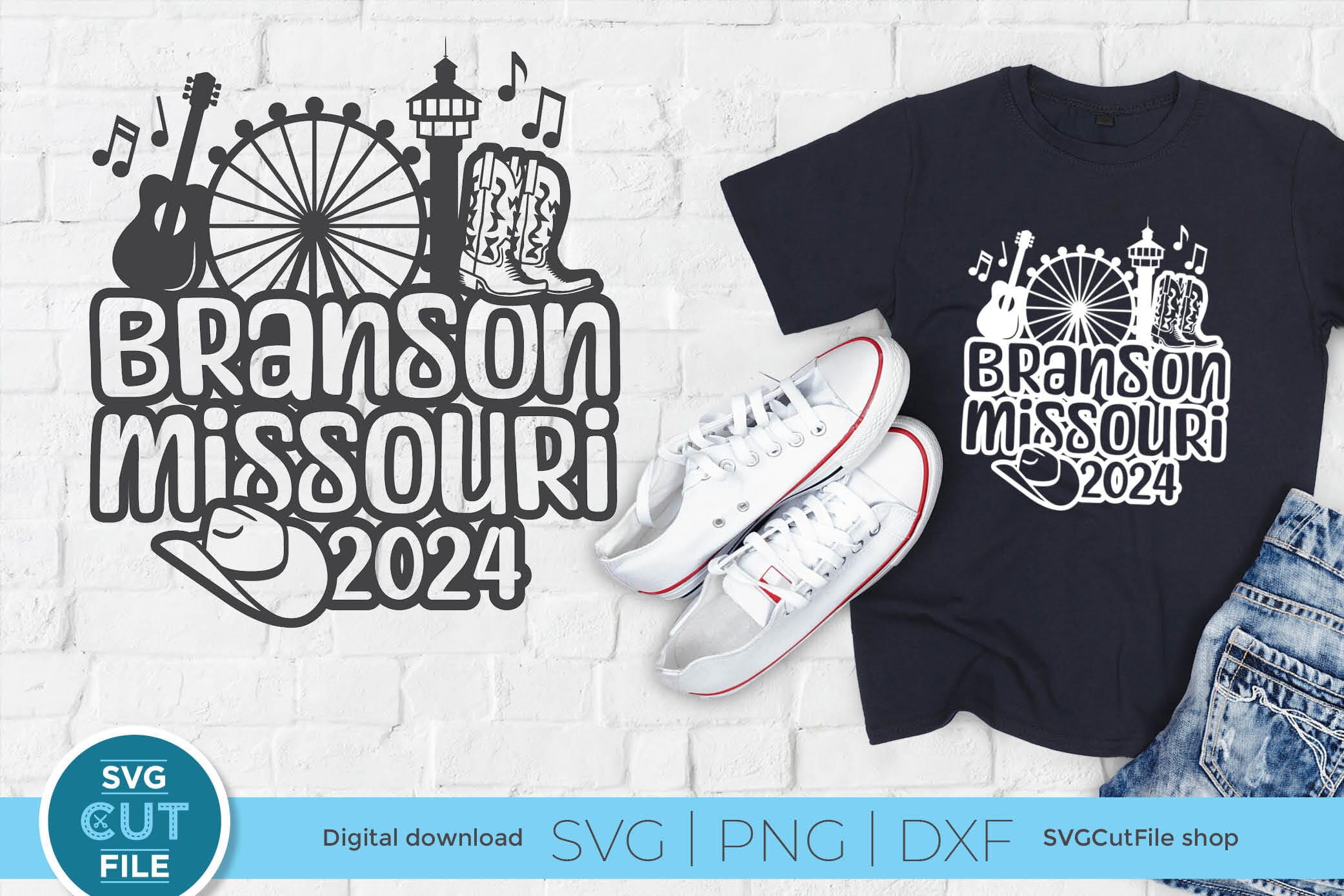 Branson svg, 2024 Branson MO Family Trip SVG-Girls vacation with Friends