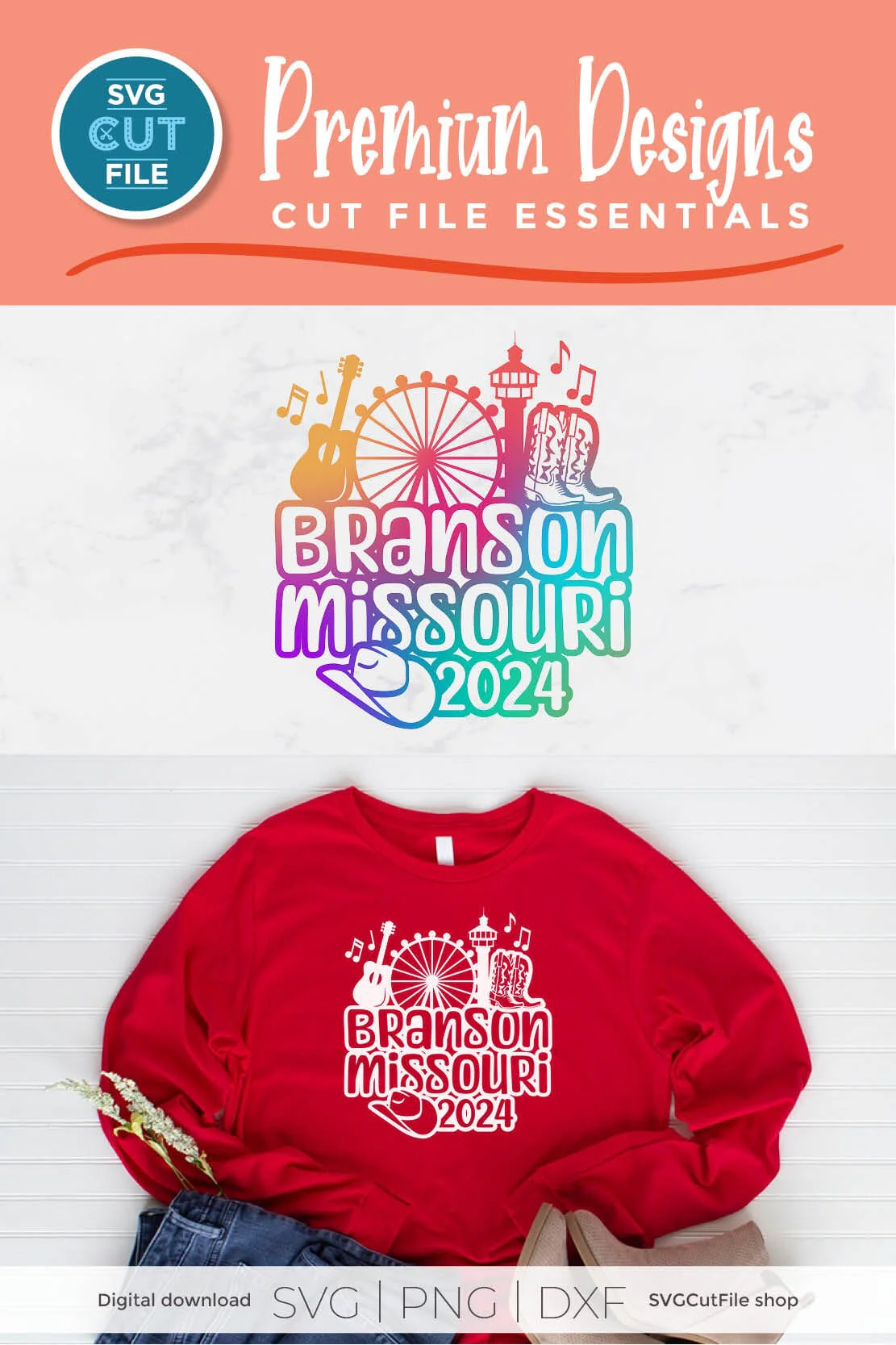 Branson svg, 2024 Branson MO Family Trip SVG-Girls vacation with Friends - Image 4