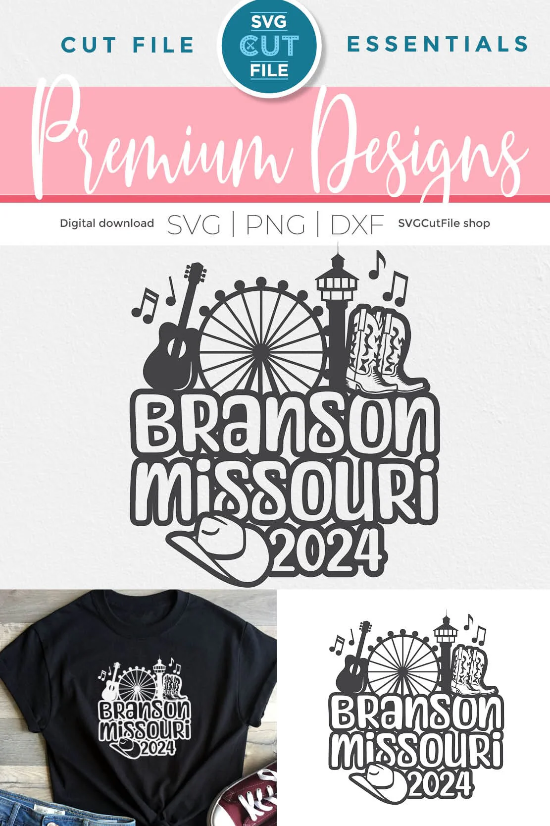 Branson svg, 2024 Branson MO Family Trip SVG-Girls vacation with Friends - Image 6