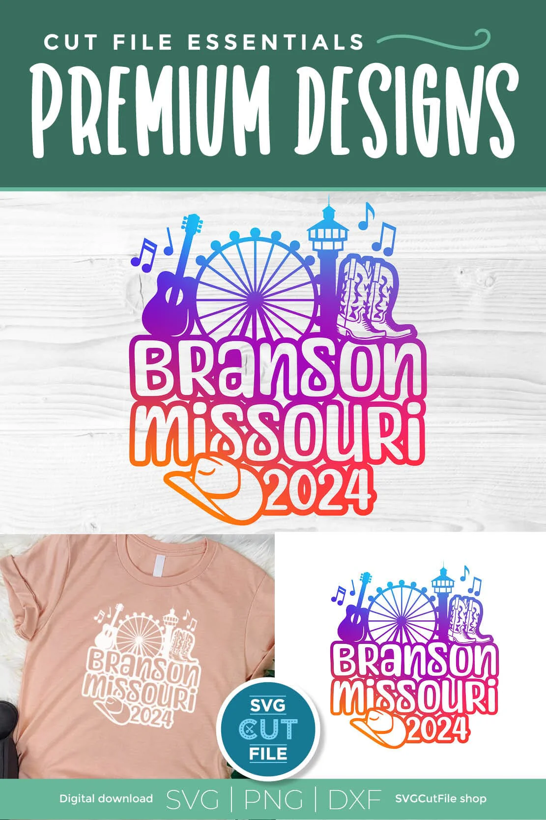 Branson svg, 2024 Branson MO Family Trip SVG-Girls vacation with Friends - Image 3