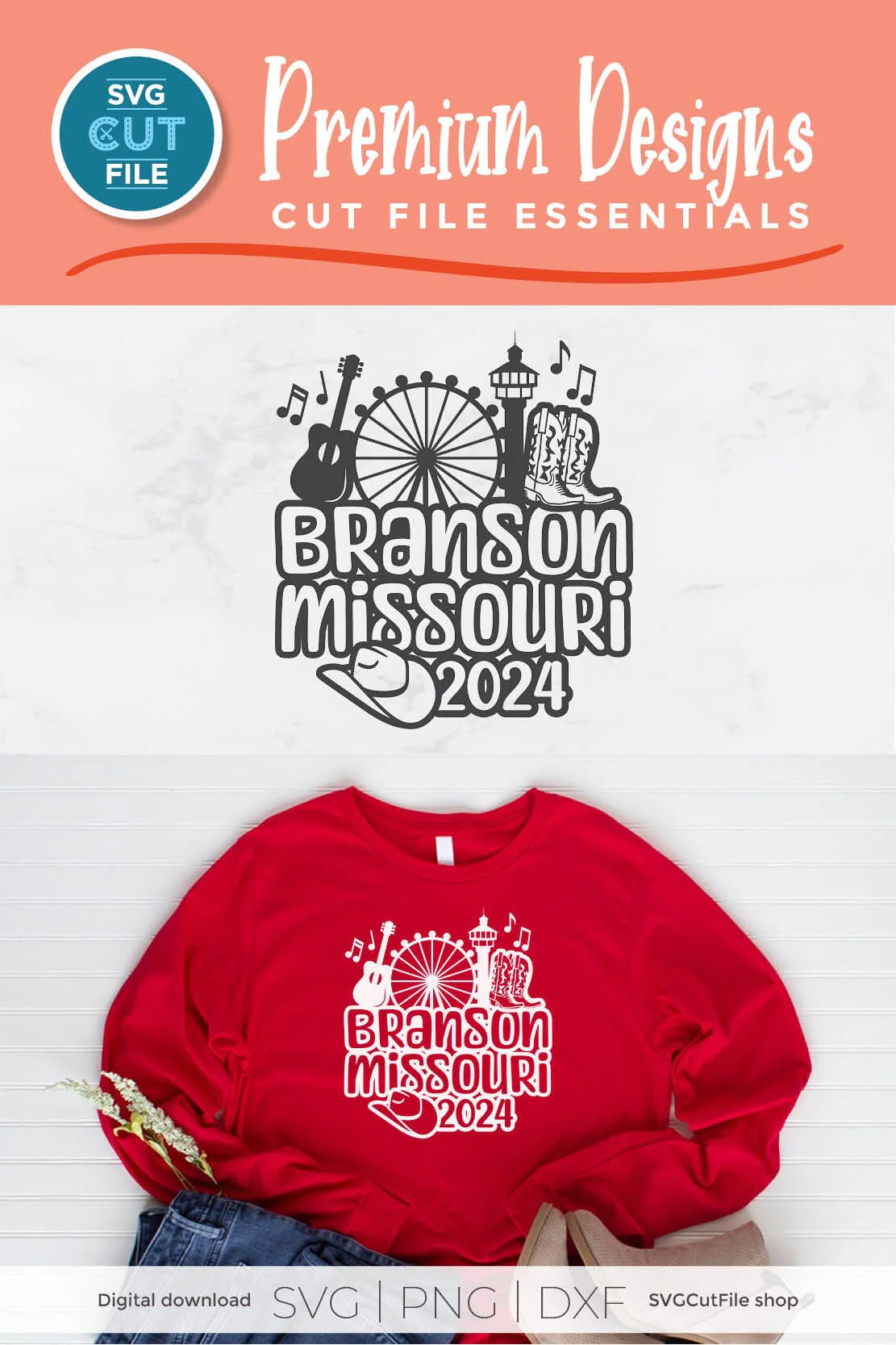 Branson svg, 2024 Branson MO Family Trip SVG-Girls vacation with Friends - Image 4