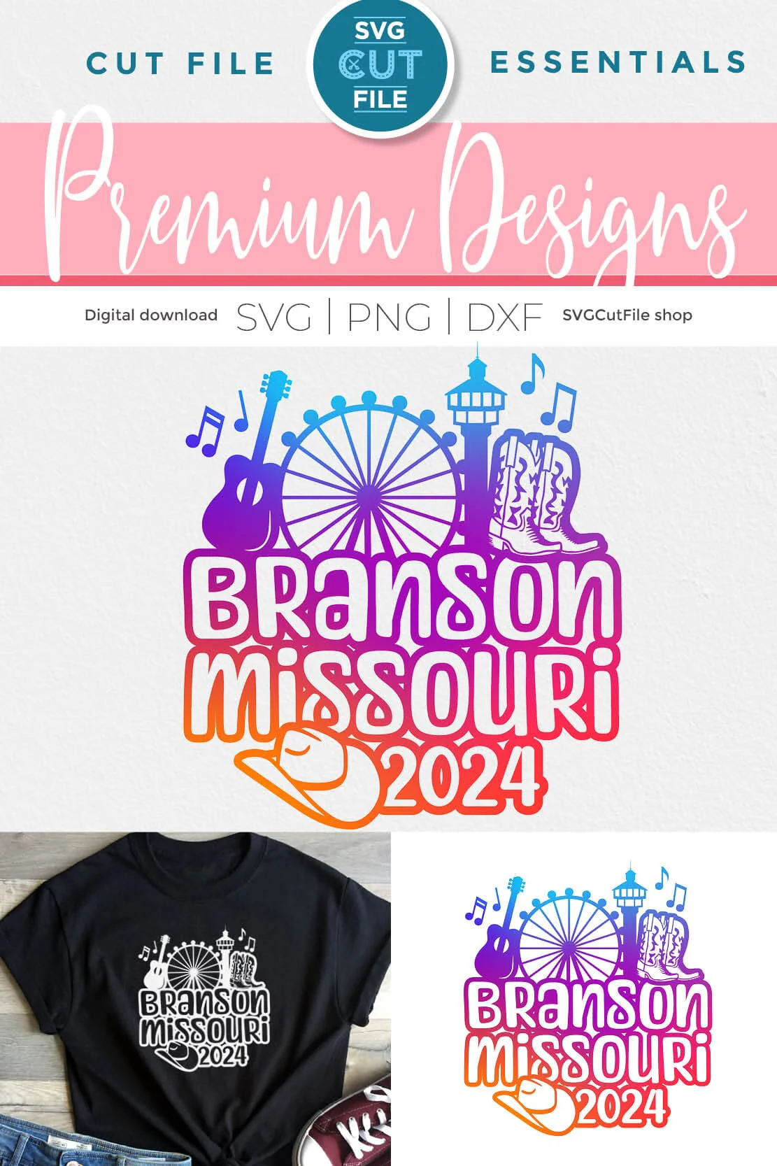 Branson svg, 2024 Branson MO Family Trip SVG-Girls vacation with Friends - Image 6