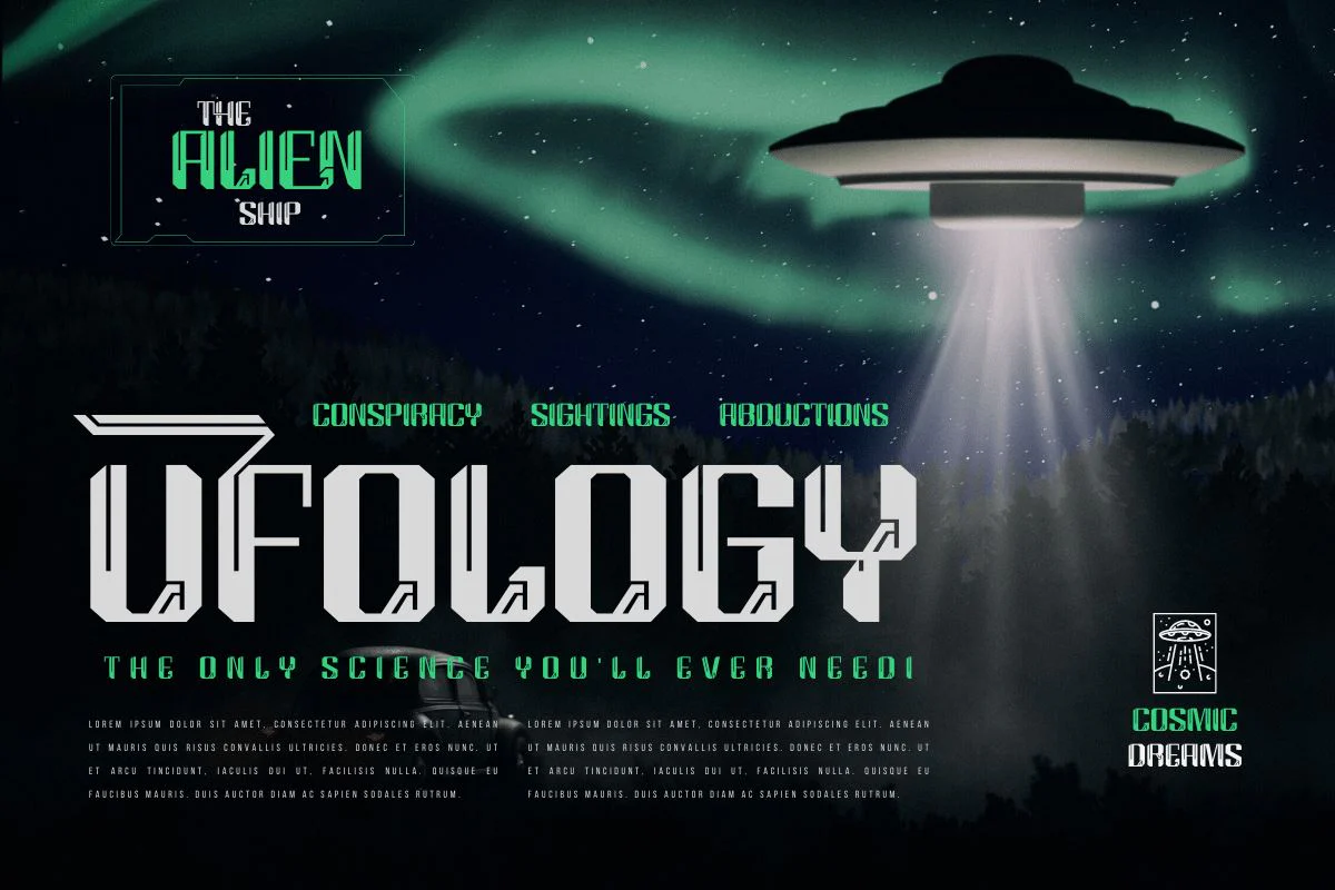 BREKGU | Futuristic Font - Image 4