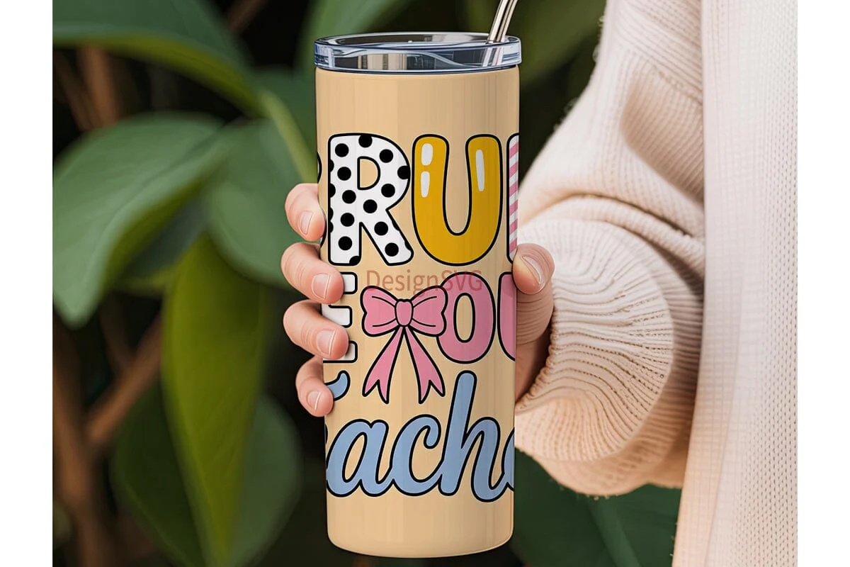 Bruh We Out Teacher 20oz Tumbler - Image 3