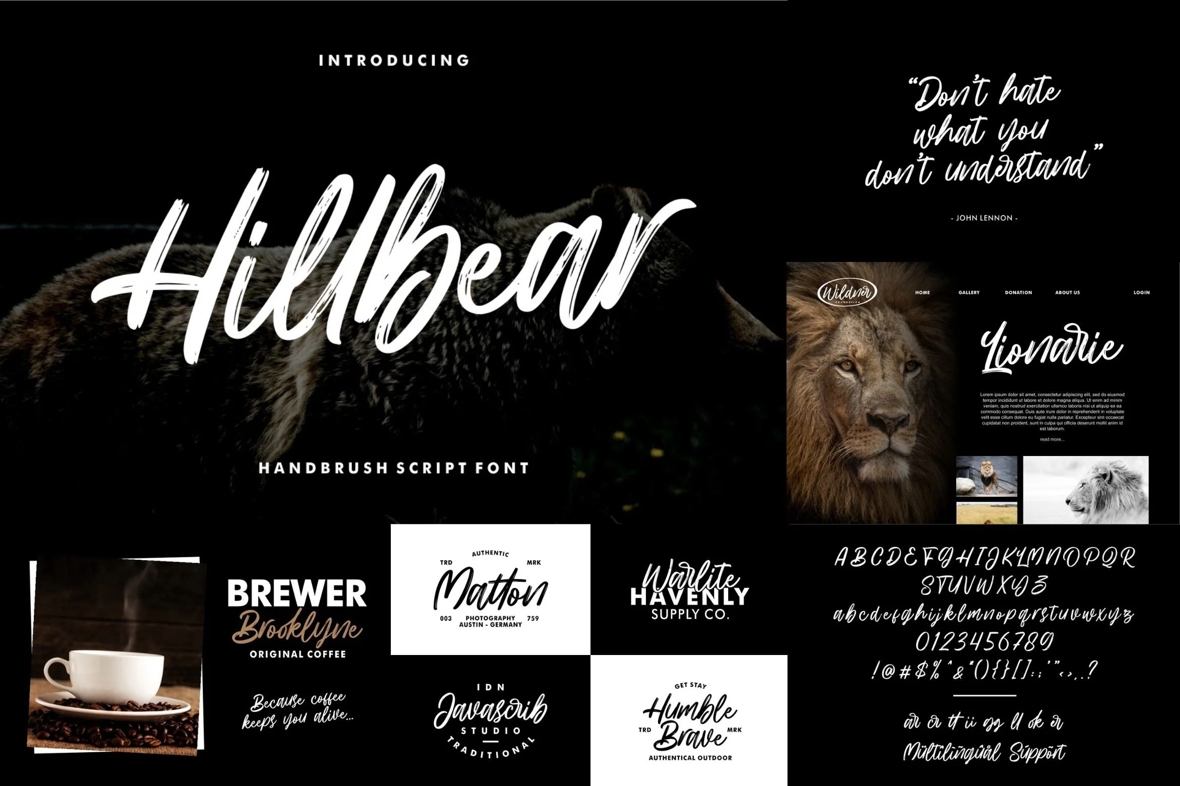 Brush Textured Font Bundle Vol. 4 - Image 3