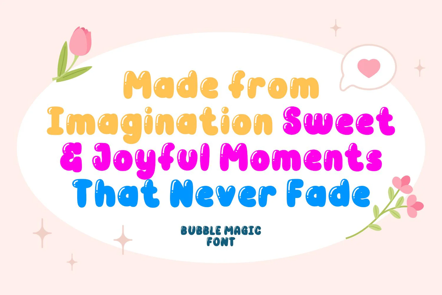 Bubble Magic - Bubble Font - Image 4