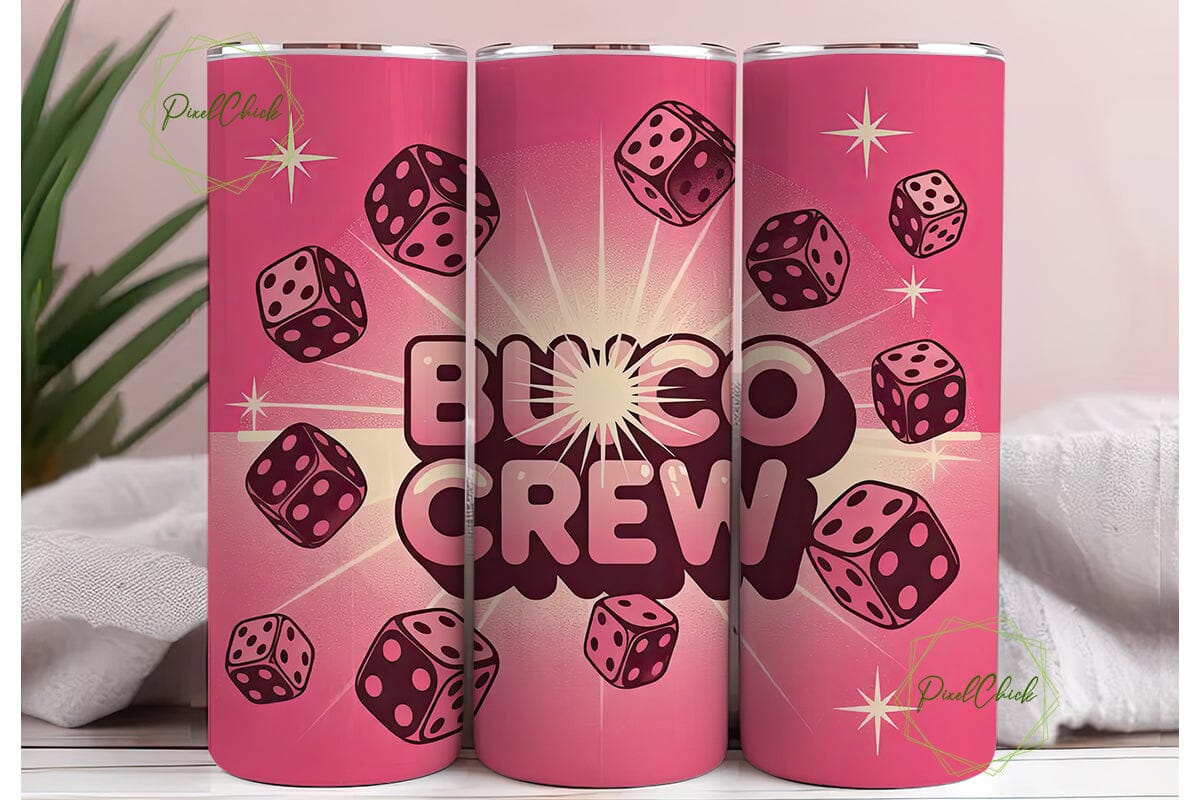 Bunco Crew 20oz Tumbler Wrap - Image 3
