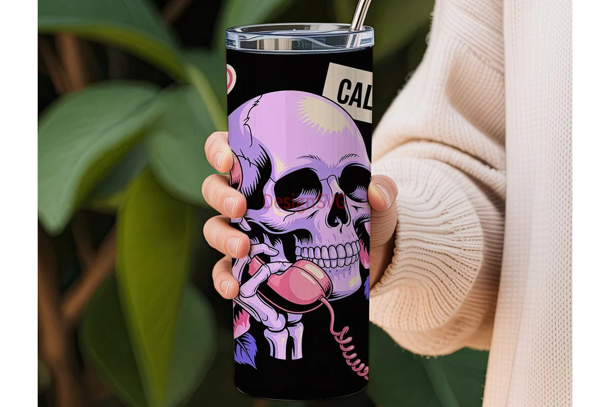 Call Me Never Tumbler Wrap - Image 3