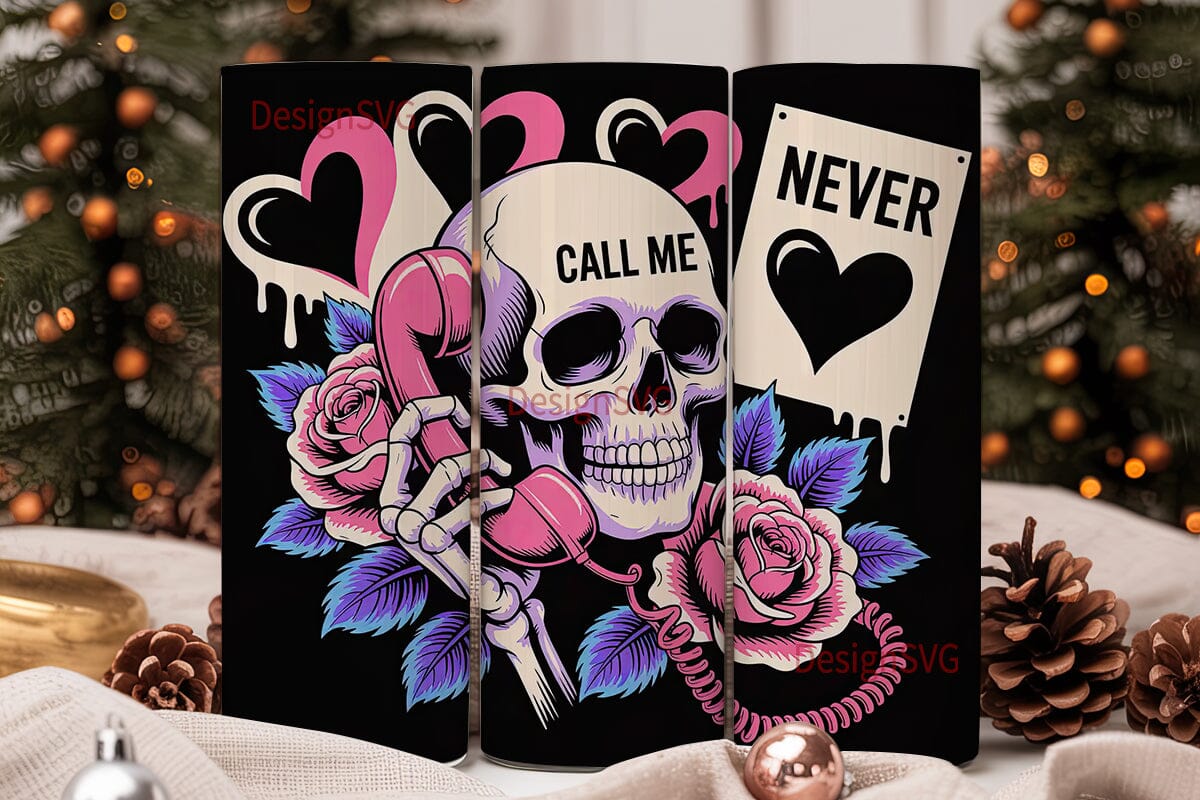 Call Me Never Tumbler Wrap - Image 2