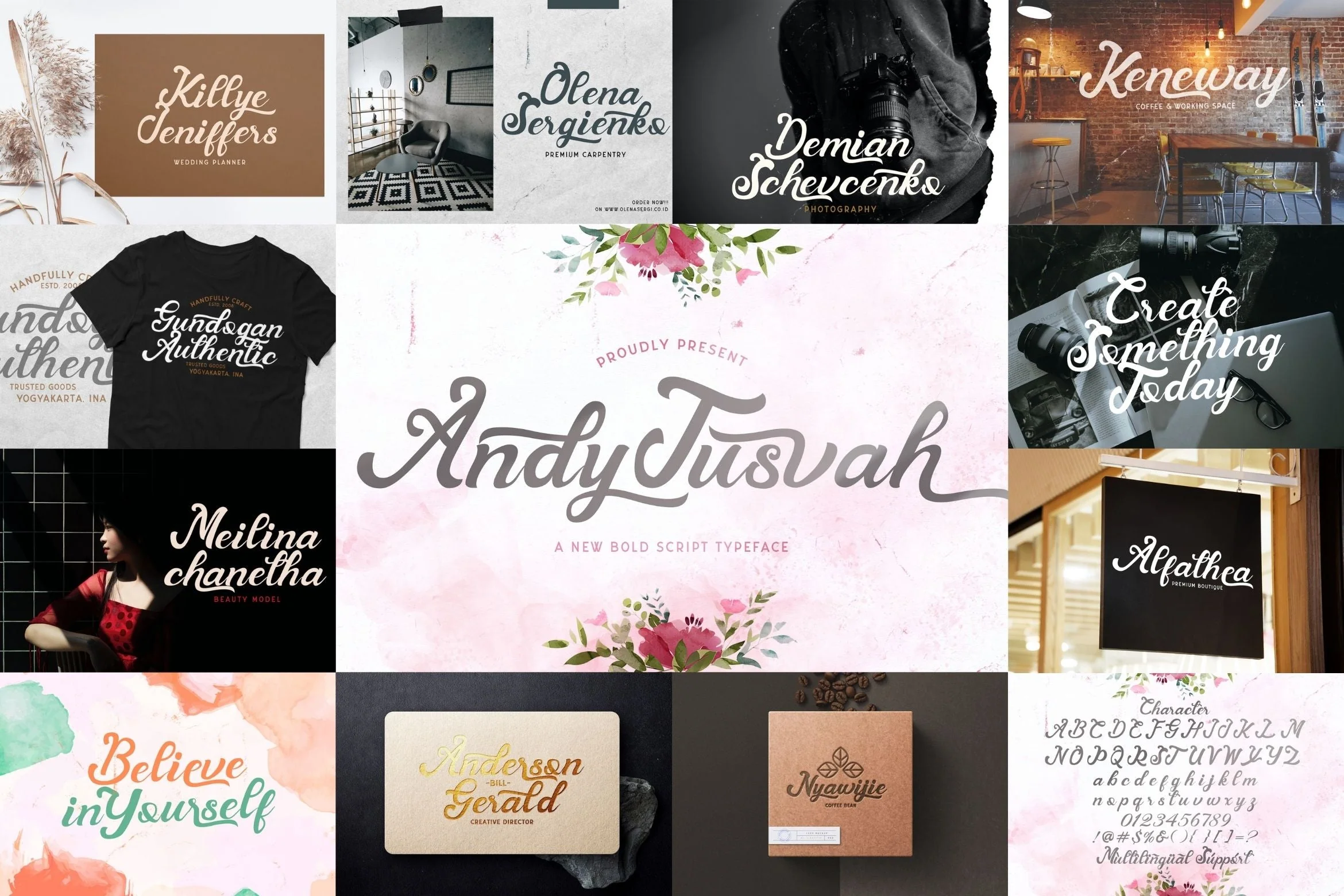 Calligraphy Font Bundle Vol 4 - Image 5