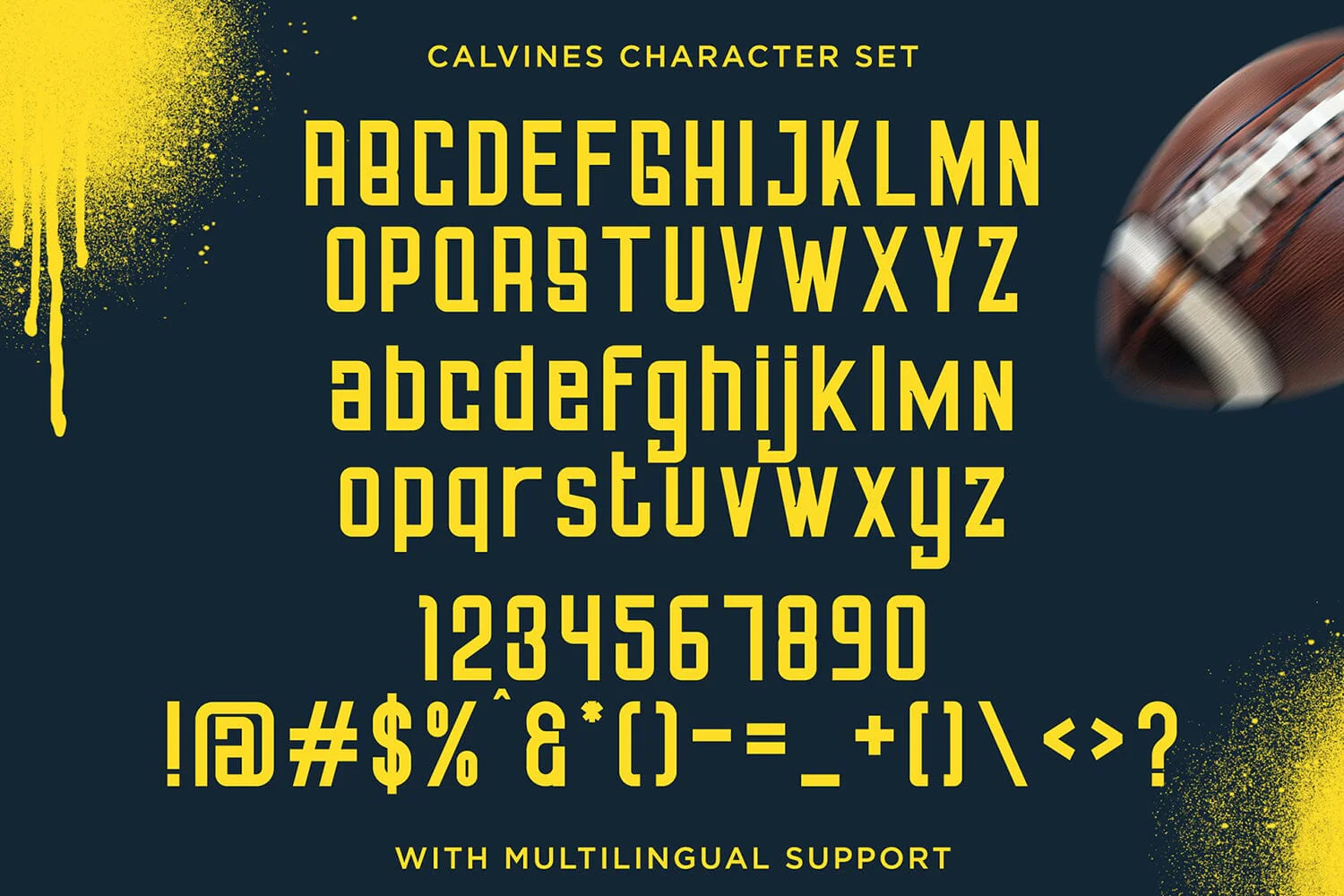 Calvines - Sporty Condensed Sans Serif Font - Image 8