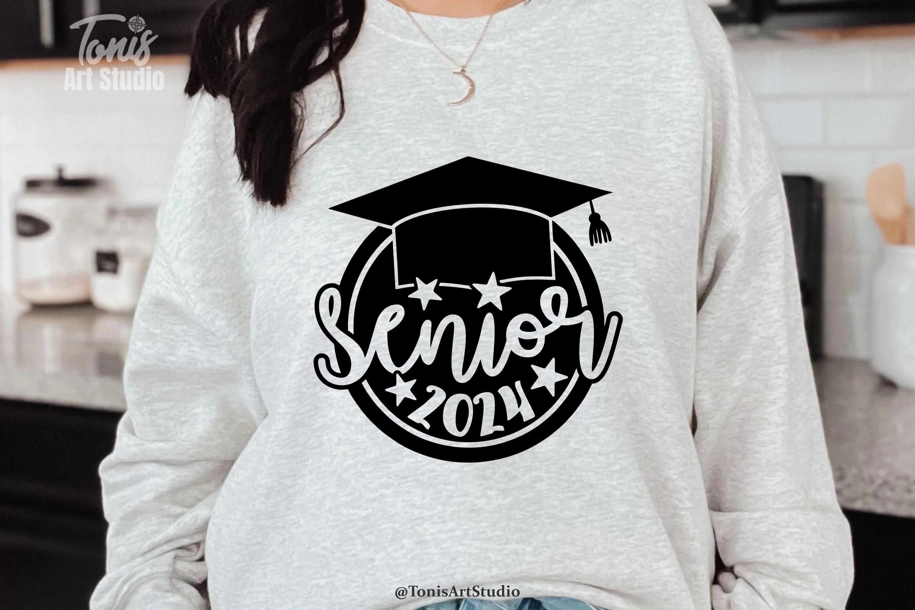 Celebrate the Class of 2024 with our Graduation SVG Bundle - Perfect for DIY Senior 2024 T-Shirt Designs! - Image 10