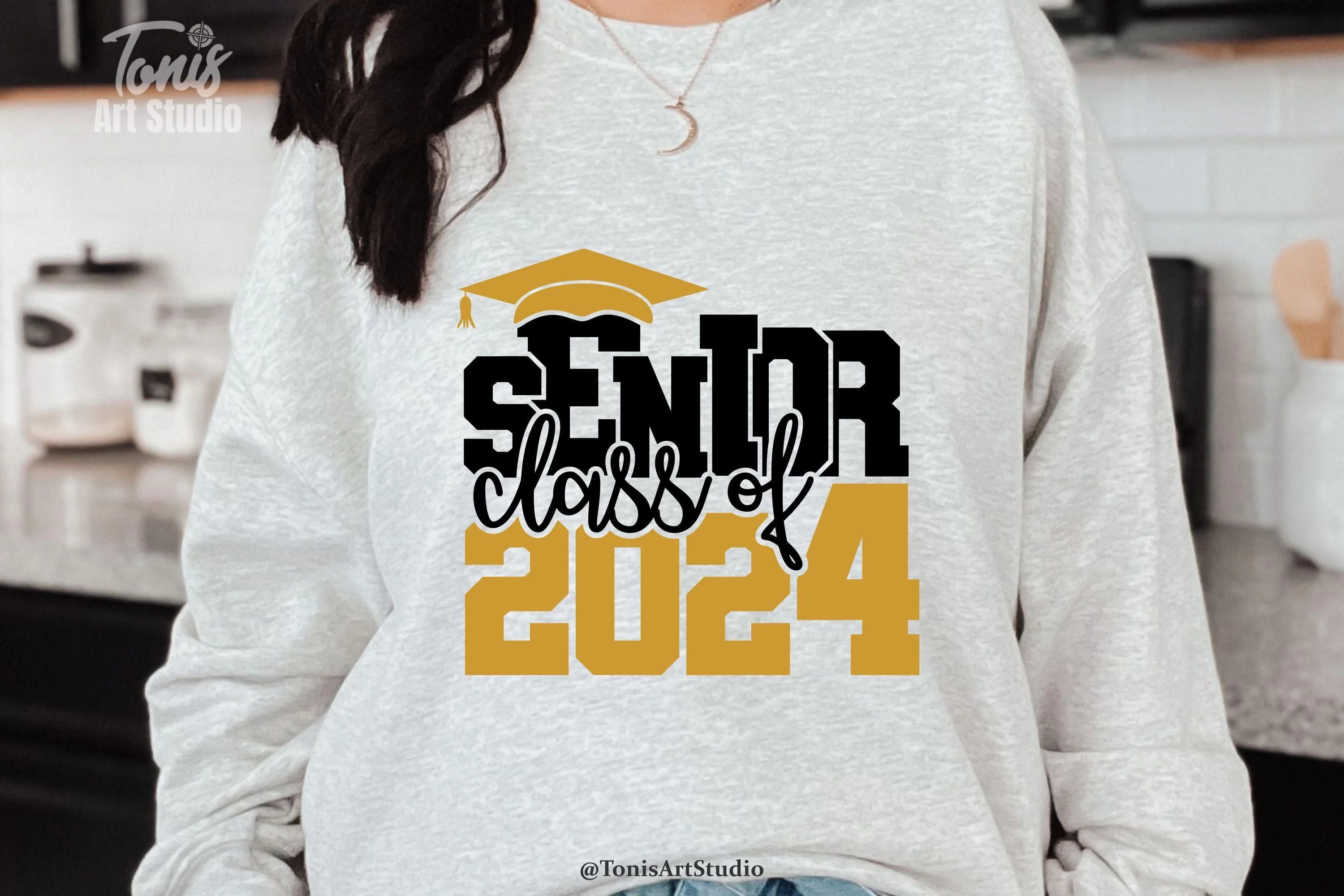 Celebrate the Class of 2024 with our Graduation SVG Bundle - Perfect for DIY Senior 2024 T-Shirt Designs! - Image 5